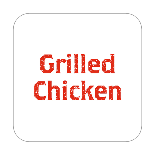 GRILLED CHICKEN STICKER